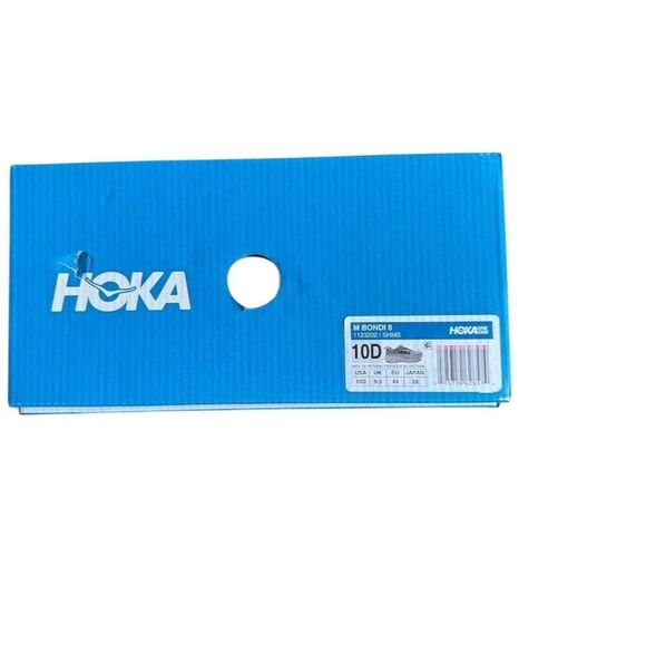 Hoka One One Bondi 8 Men's Running Shoes Gray Size 10D Athletic Sneaker - Picture 12 of 13